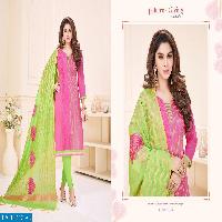 Smit Traditional Wholesale Cotton Work Dress Material